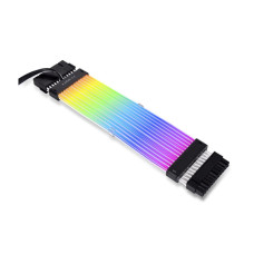 LIAN LI STRIMER PLUS V2 24 Pin Addressable RGB Power Extension Cable . Strimer L-connect 3.0 Controller Included - Strimer Plus V2 24 Pin